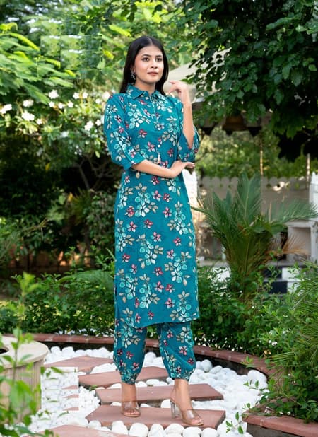 Radhika Floral Vol 1 Afghani Style Co Ord Set Kurtis Catalog